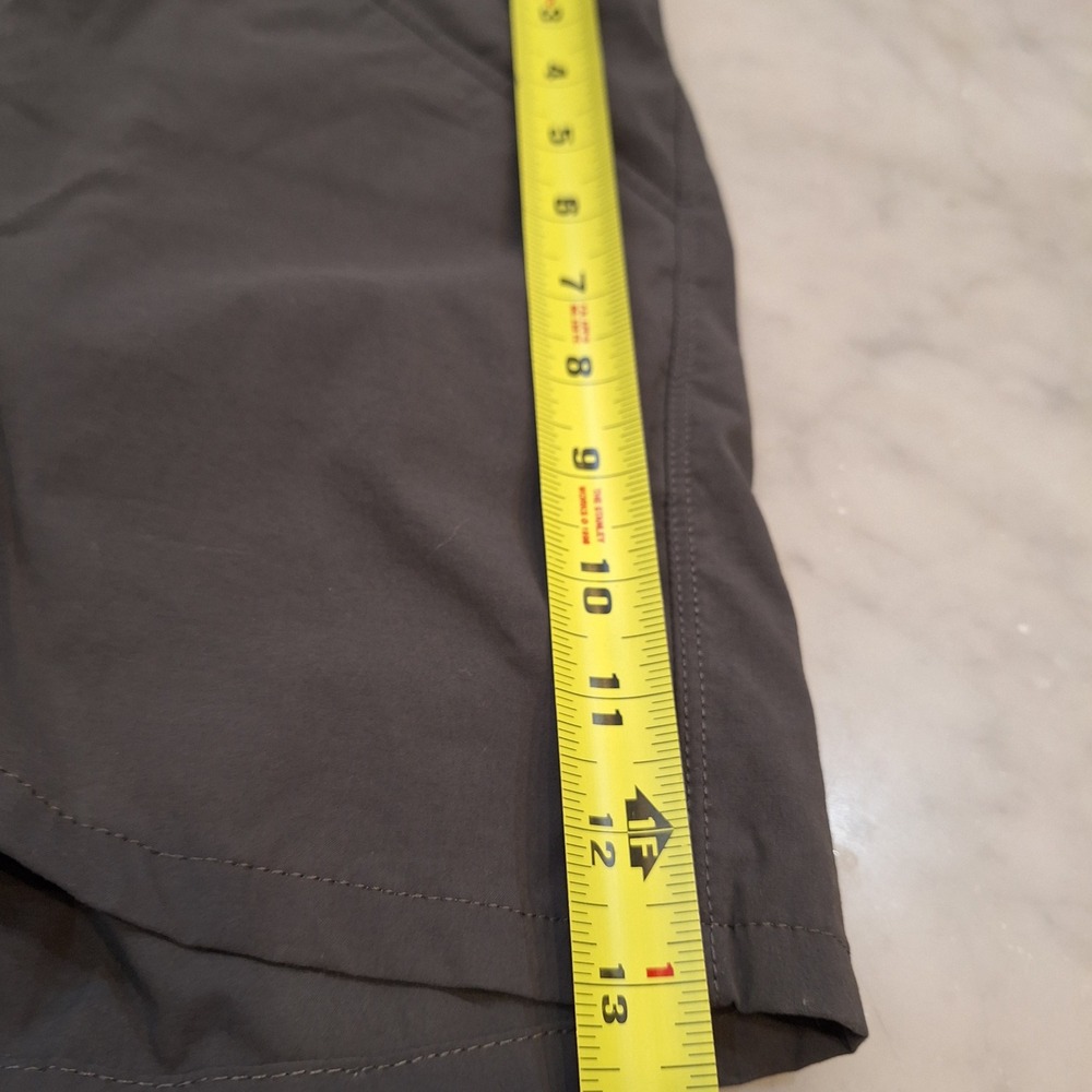 Patagonia Hiking Shorts Wom Sz 2 Gray Nylon Stretch Worn Wear‎ Outdoor 4" inseam - Picture 7 of 11